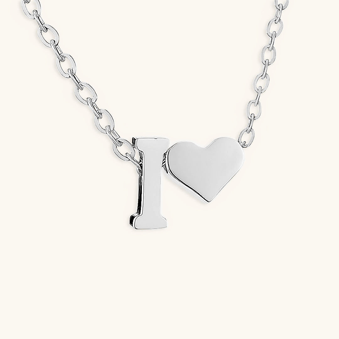 Ria Initial Letter Gold Halskette