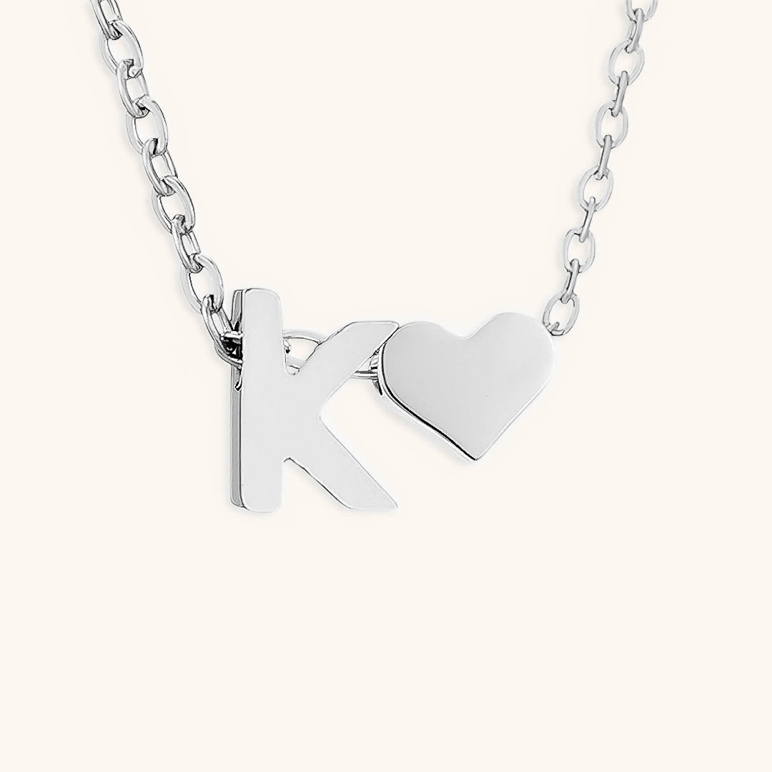 Ria Initial Letter Gold Halskette