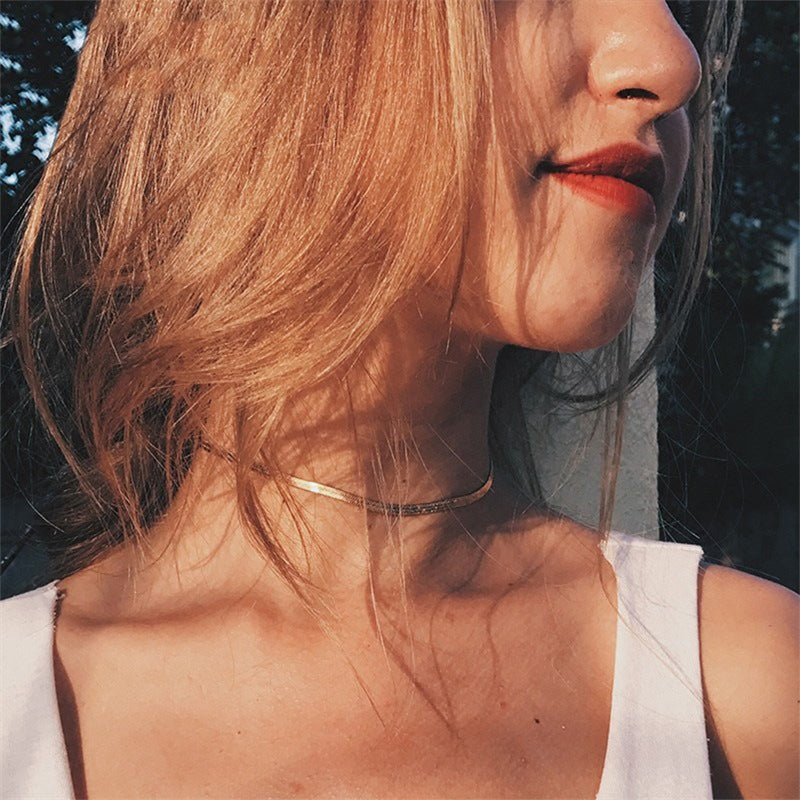 Stella Fischgräten-Halskette