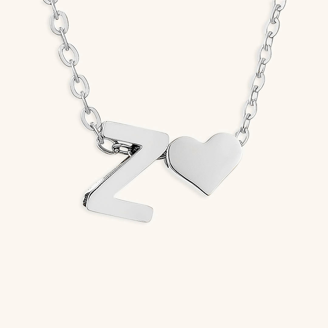 Ria Initial Letter Gold Halskette