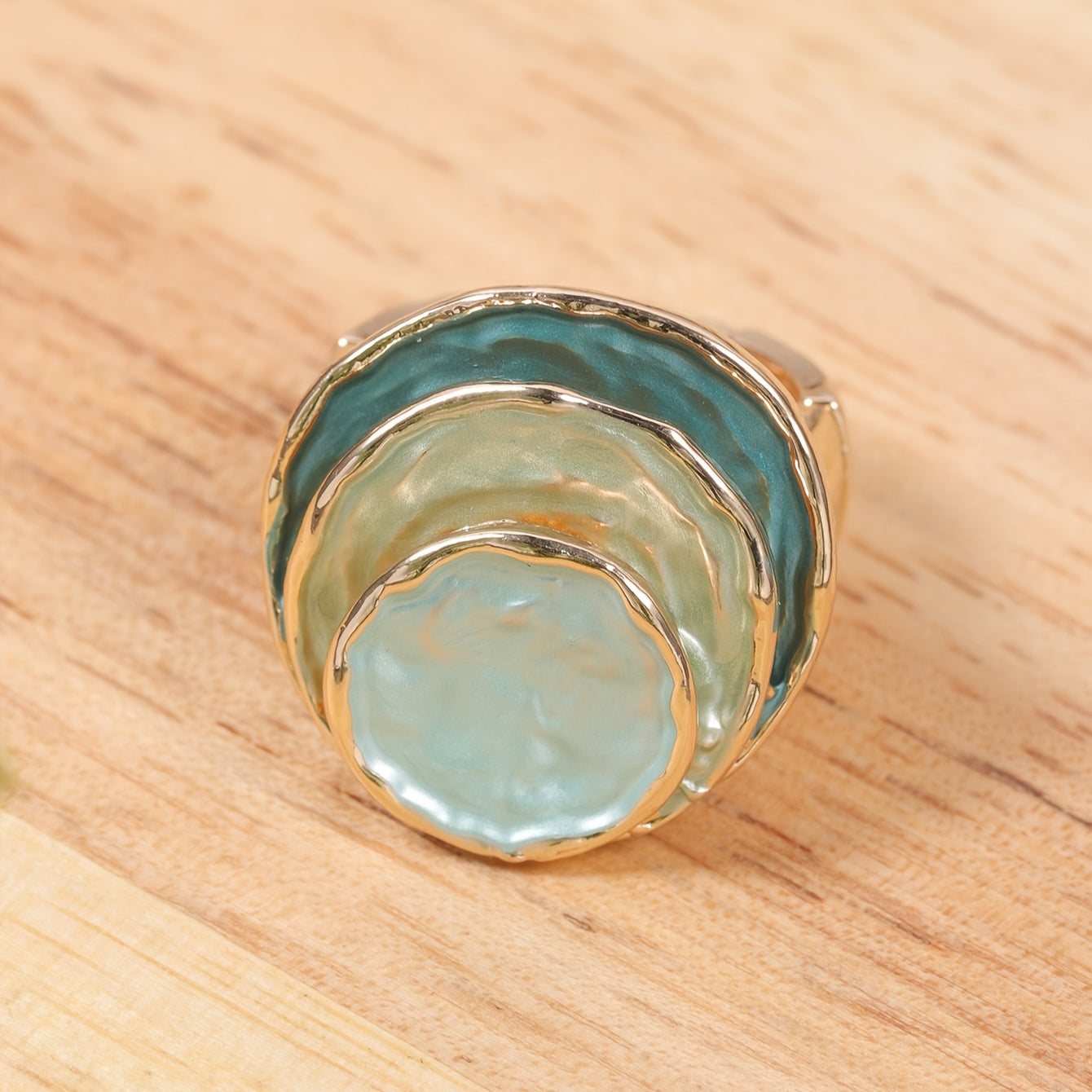 Boho-Dreifachlagen-Ring