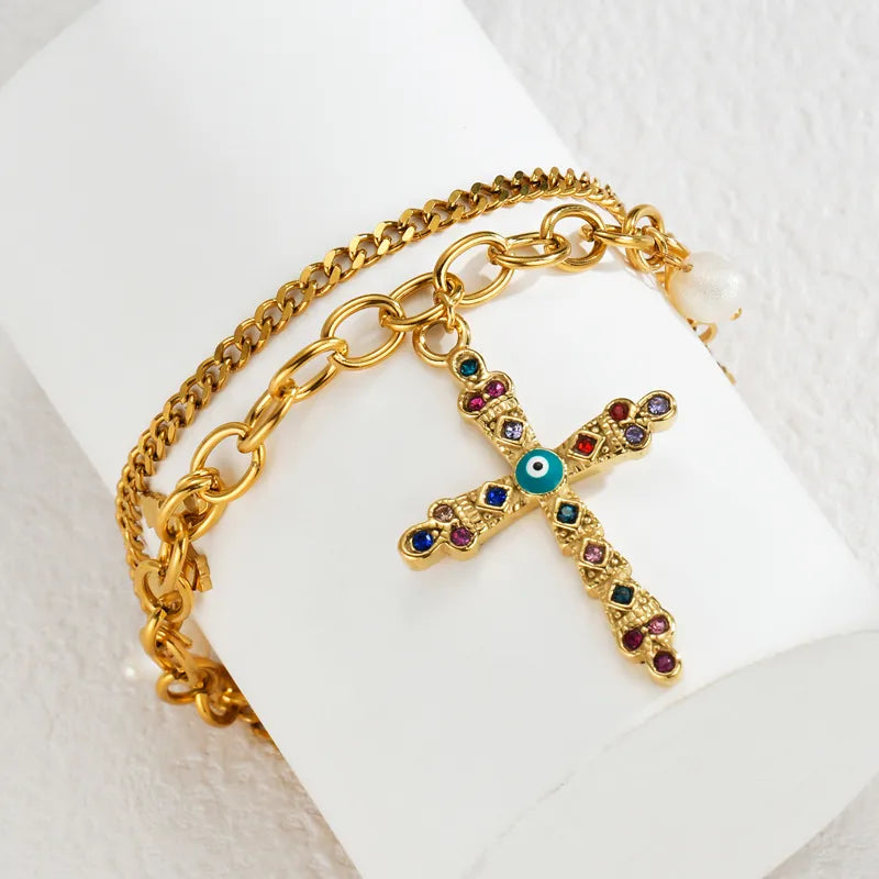 Bold Cross Kette Halskette