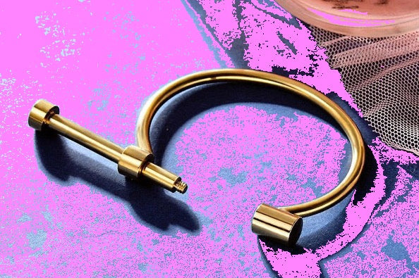 Efeu Armreif | Vergoldet