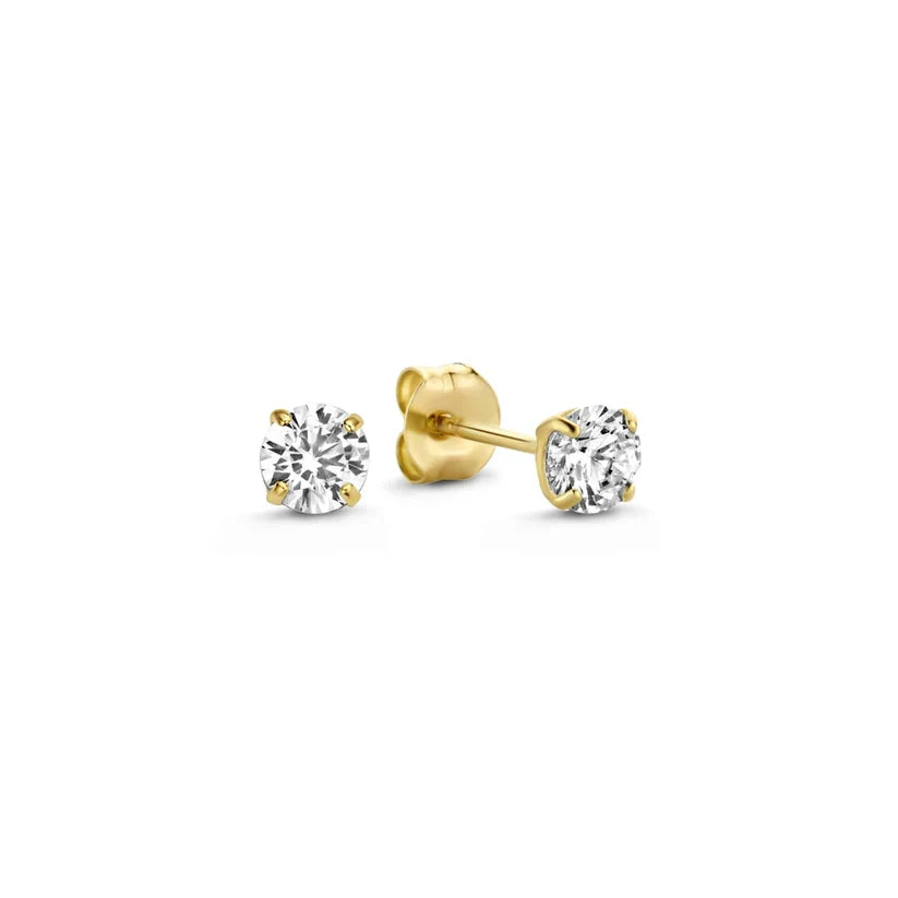 Larmes de Lune Stein-Ohrringe Set | Gold
