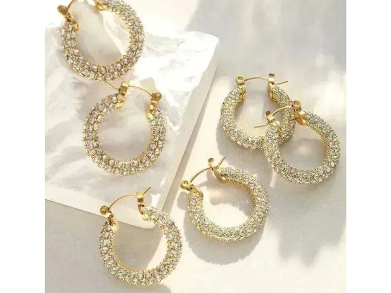 Zara Hoop Ohrringe | Vergoldet