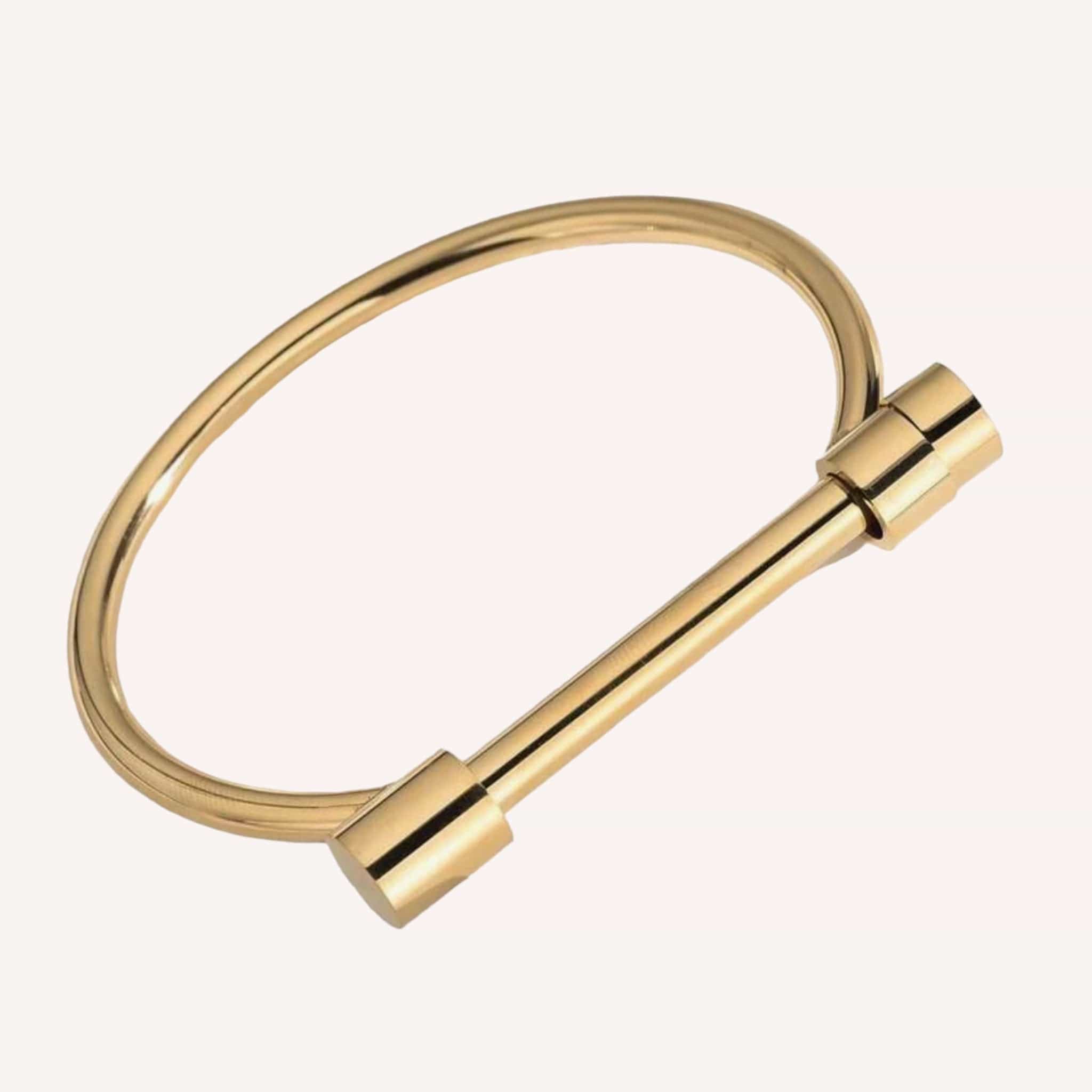 Efeu Armreif | Vergoldet